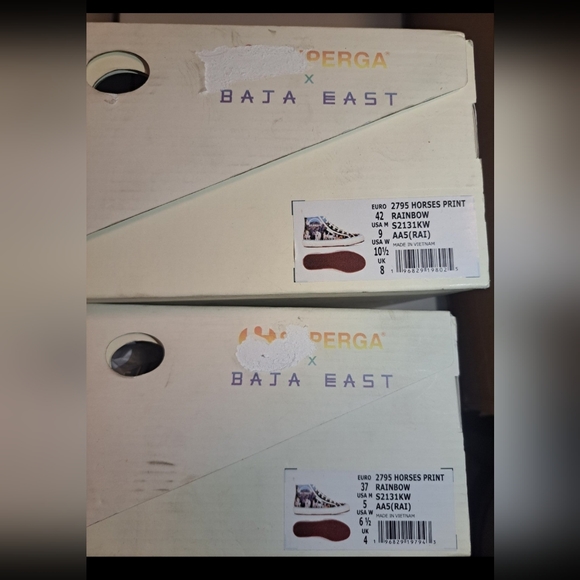 Fashion Sneakers. Bajawood and Malibu Wild Horse Prints. - Picture 8 of 8